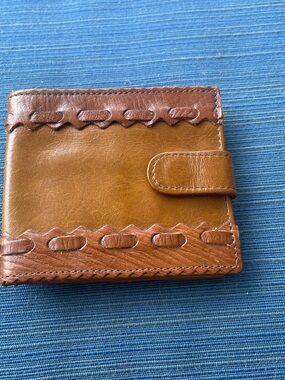 Jamin Puech Small Brown Leather Wallet with coin pouch